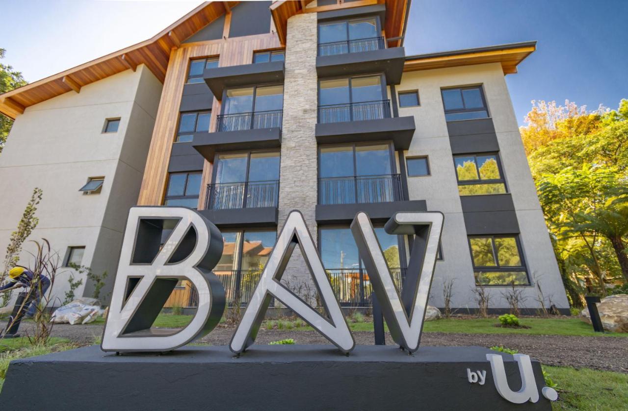 Rosa Edificio Bav Apartment Gramado Exterior foto