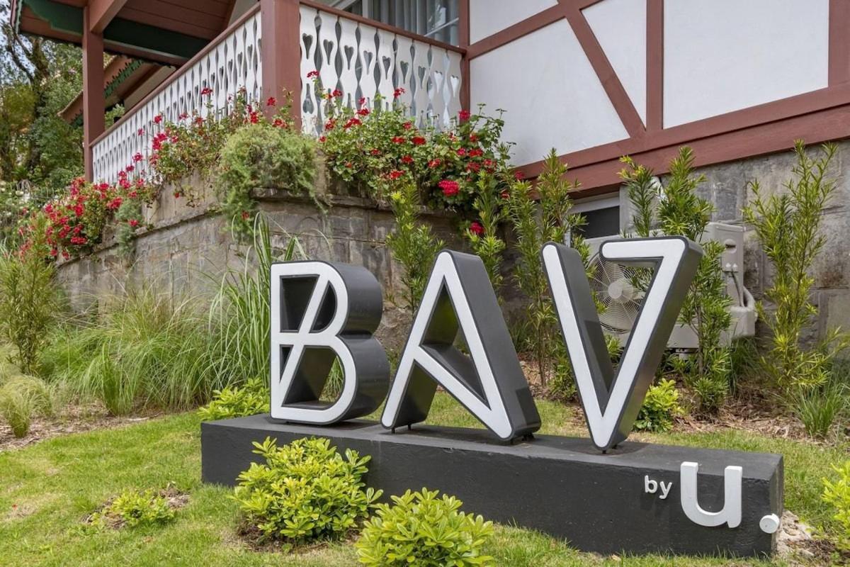 Rosa Edificio Bav Apartment Gramado Exterior foto